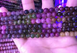 CTO667 15.5 inches 6mm round natural tourmaline gemstone beads