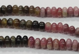 CTO69 15.5 inches 5*8mm rondelle natural tourmaline gemstone beads