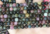 CTO696 15.5 inches 6mm round tourmaline gemstone beads