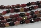 CTO70 15.5 inches 5*6mm nuggets natural tourmaline gemstone beads