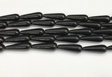 CTR435 15.5 inches 10*30mm teardrop agate beads wholesale