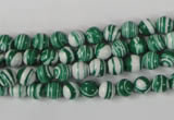 CTU1126 15.5 inches 6mm round synthetic turquoise beads wholesale