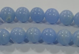 CTU1734 15.5 inches 10mm round synthetic turquoise beads