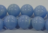 CTU1738 15.5 inches 18mm round synthetic turquoise beads