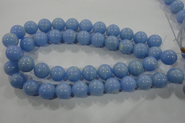 CTU1739 15.5 inches 20mm round synthetic turquoise beads