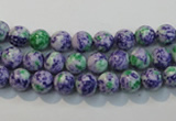 CTU2151 15.5 inches 6mm round synthetic turquoise beads