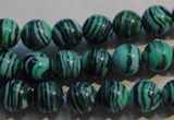 CTU2405 15.5 inches 10mm round synthetic turquoise beads