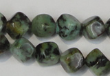 CTU2461 15.5 inches 6*6mm cube African turquoise beads wholesale