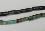 CTU2462 15.5 inches 3*10mm tube African turquoise beads wholesale