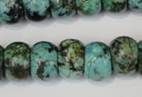 CTU2471 15.5 inches 10*14mm rondelle African turquoise beads wholesale