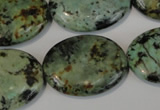 CTU2477 15.5 inches 22*30mm oval African turquoise beads wholesale