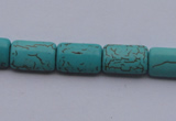 CTU25 15.5 inches 18*25mm rectangle blue turquoise beads Wholesale