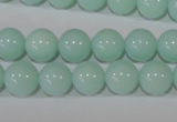 CTU2566 15.5 inches 10mm round synthetic turquoise beads