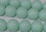 CTU2568 15.5 inches 14mm round synthetic turquoise beads