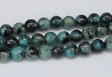 CTU426 15.5 inches 6mm round African turquoise beads wholesale