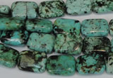 CTU495 15.5 inches 10*14mm rectangle African turquoise beads wholesale