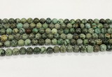 CTU512 15.5 inches 8mm round African turquoise beads wholesale