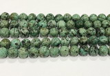 CTU516 15.5 inches 10mm round African turquoise beads wholesale