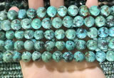 CTU573 15.5 inches 10mm round african turquoise beads wholesale