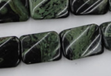 CTW381 15.5 inches 15*20mm twisted rectangle kambaba jasper beads