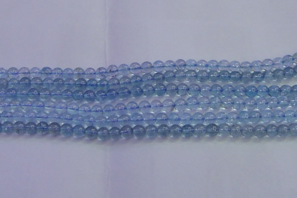 CTZ02 15.5 inches 6mm round natural topaz gemstone beads