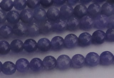 CTZ500 15.5 inches 4mm round natural tanzanite gemstone beads