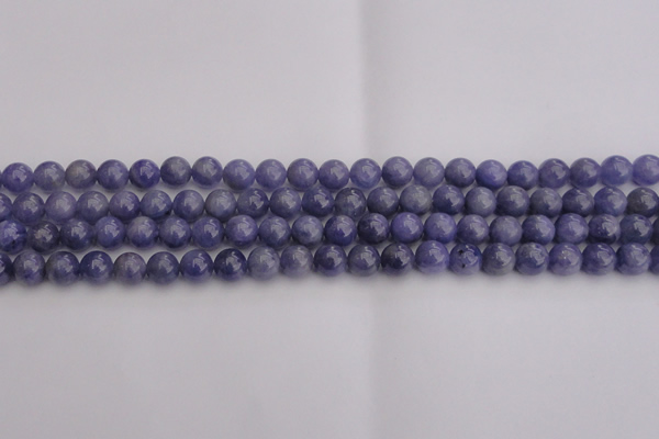 CTZ503 15.5 inches 8mm round natural tanzanite gemstone beads