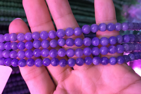 CTZ512 15.5 inches 5mm round natural tanzanite gemstone beads