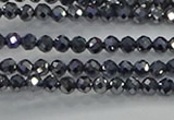 CTZ609 15.5 inches 3mm faceted round terahertz beads wholesale