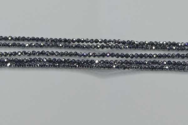 CTZ609 15.5 inches 3mm faceted round terahertz beads wholesale