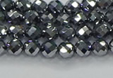 CTZ610 15.5 inches 4mm faceted round terahertz beads wholesale