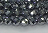 CTZ611 15.5 inches 6mm faceted round terahertz beads wholesale