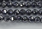 CTZ620 15.5 inches 4mm faceted round terahertz beads wholesale