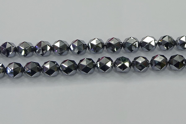 CTZ635 15.5 inches 14mm faceted nuggets terahertz beads wholesale