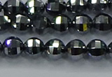 CTZ641 15.5 inches 6mm faceted round terahertz beads wholesale