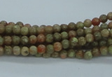 CUG01 15.5 inches 4mm round unakite gemstone beads wholesale