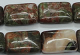 CUJ06 15.5 inches 18*25mm rectangle autumn jasper gemstone beads