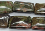 CUJ07 15.5 inches 22*30mm rectangle autumn jasper gemstone beads