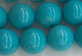 CWB853 15.5 inches 10mm round howlite turquoise beads wholesale