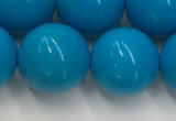 CWB861 15.5 inches 12mm round howlite turquoise beads wholesale