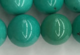 CWB867 15.5 inches 12mm round howlite turquoise beads wholesale