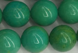 CWB872 15.5 inches 10mm round howlite turquoise beads wholesale