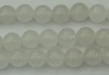 CWH51 15.5 inches 6mm round white jade beads wholesale