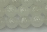 CWH54 15.5 inches 12mm round white jade beads wholesale