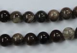 CWJ202 15.5 inches 8mm round wood jasper gemstone beads wholesale