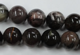 CWJ205 15.5 inches 14mm round wood jasper gemstone beads wholesale