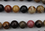 CWJ263 15.5 inches 10mm round wood jasper gemstone beads wholesale