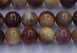 CWJ432 15.5 inches 8mm round wood jasper beads wholesale