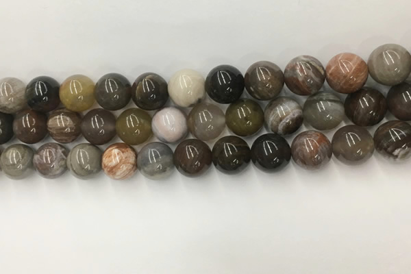 CWJ578 15.5 inches 12mm round wood jasper beads wholesale