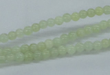 CXJ01 15.5 inches 4mm round New jade gemstone beads wholesale